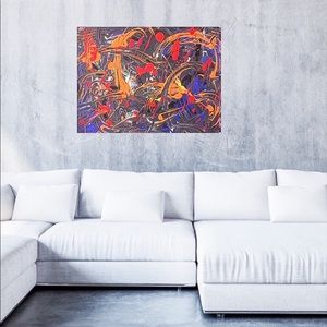 Original abstract art modern painting